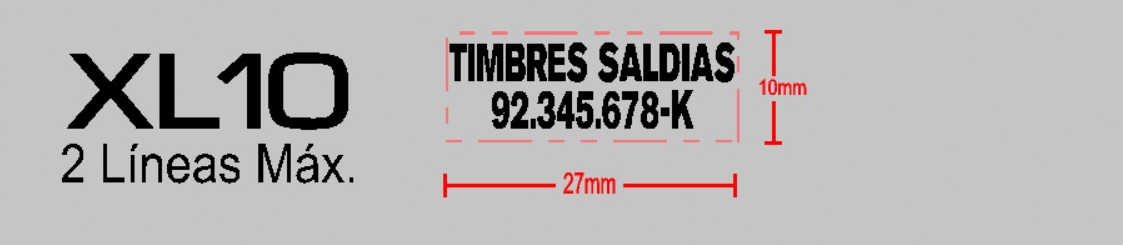 Tamaños disponibles 1
